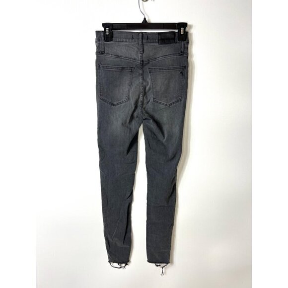 Madewell 10” high-rise skinny‎ black jeans - Picture 5 of 11